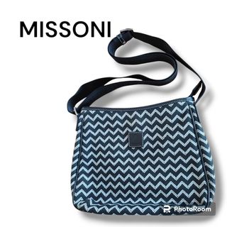 バッグミッソーニ　MISSONI ショルダーバッグ　斜め掛け　ロゴ