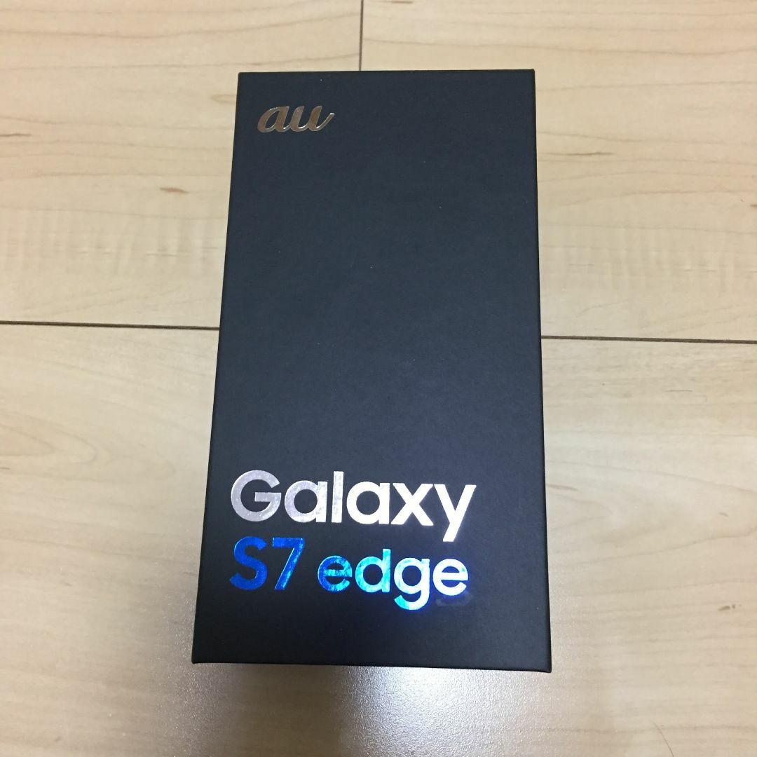 ○IMEIGalaxy S7 edge SCV33 ブラックオニキス 一括購入品 判定○