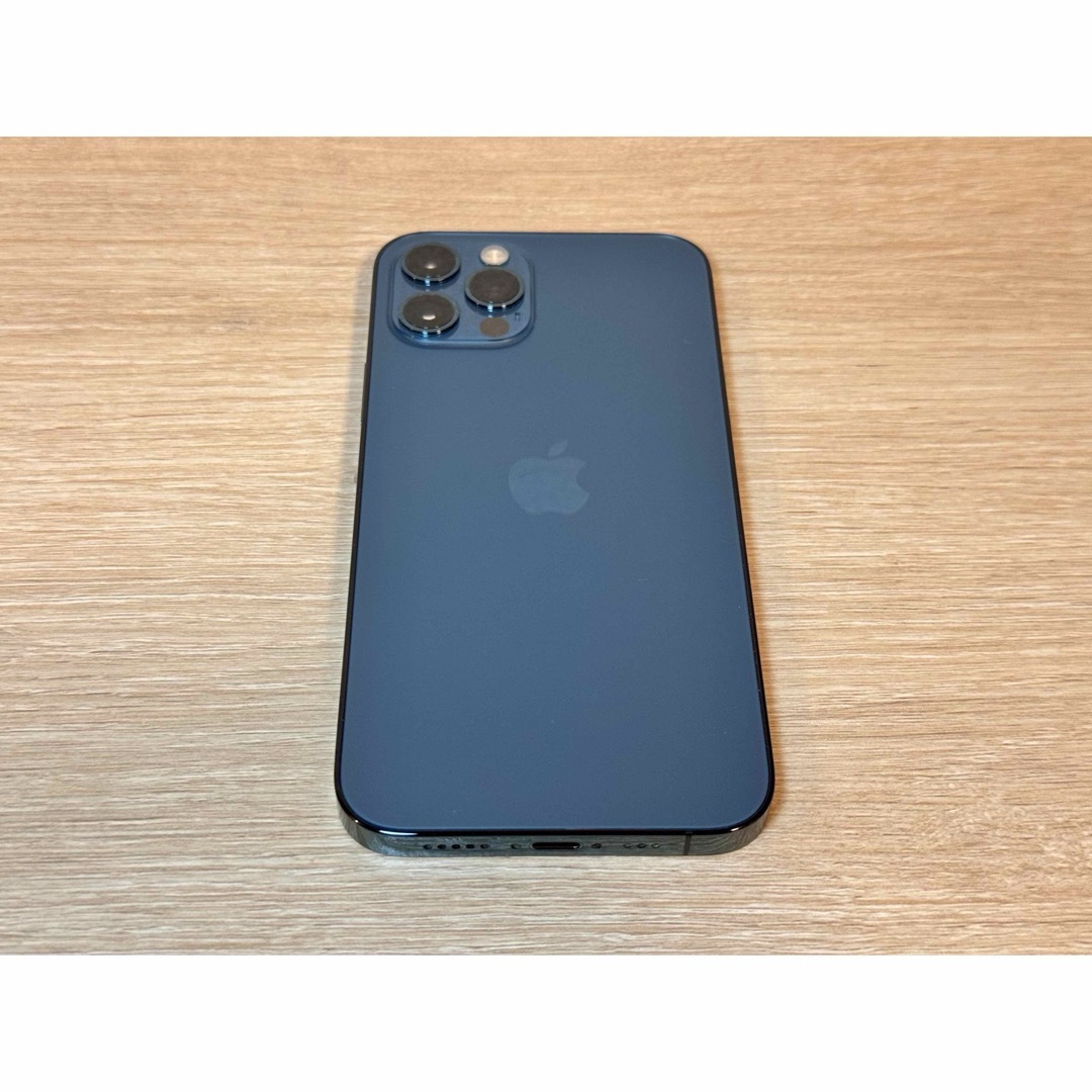 iPhone 12 pro パシフィックブルー 256 GB SIMフリー　美品 7