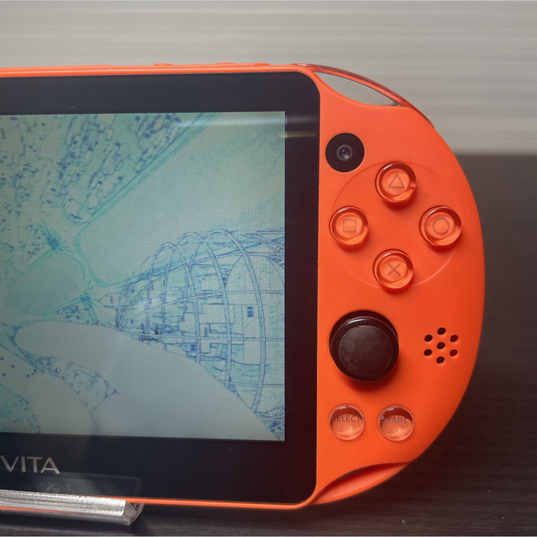 PlayStation Vita - 美品 PSvita ネオンオレンジ PCH-2000ZA24 SONYの