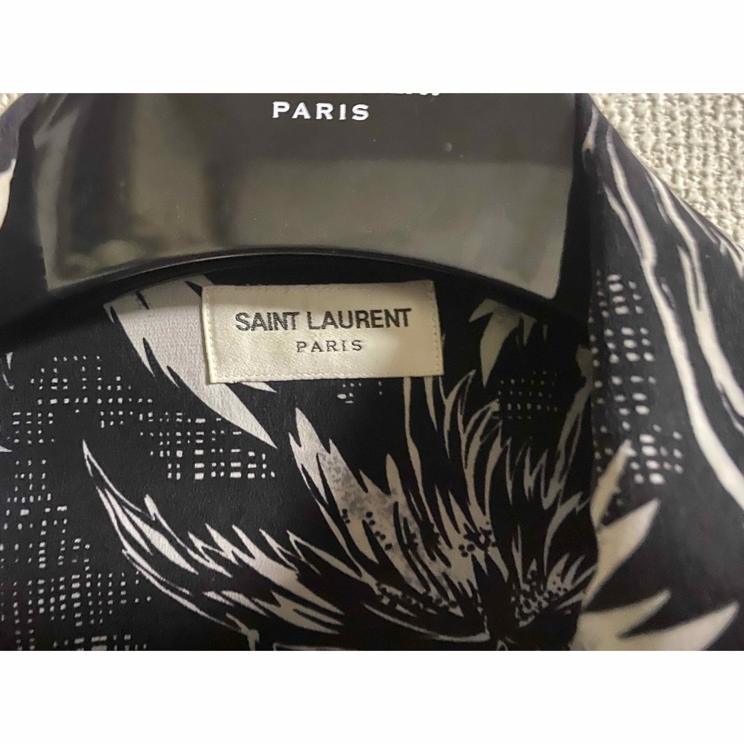 Saint Laurent - サンローランパリ 14ss アロハシルクシャツ37 saint