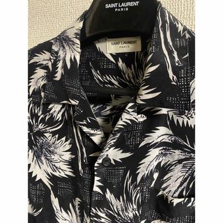Saint Laurent - サンローランパリ 14ss アロハシルクシャツ37 saint