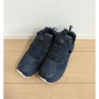 リーボック(Reebok)の23 美品 Reebok INSTAPUMP FURY OG デニムパック(スニーカー)