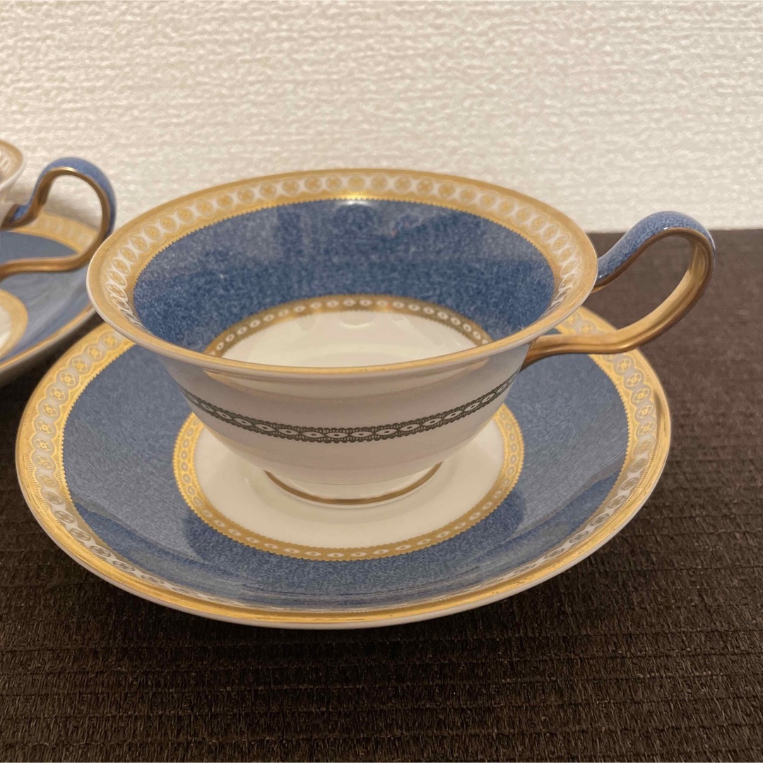 Wedgwood   ユーランダーパウダールビー   ピオニーカップ&ソーサー