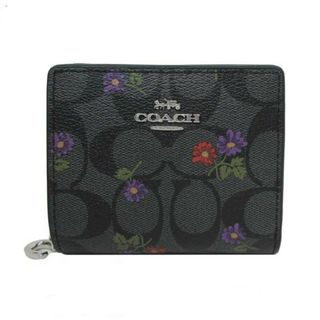 コーチ(COACH) フローラル 財布(レディース)（ブラック/黒色系）の通販