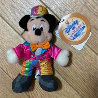 ディズニー(Disney)の新品　ディズニーミッキーマウスぬいぐるみバッチ(ぬいぐるみ)