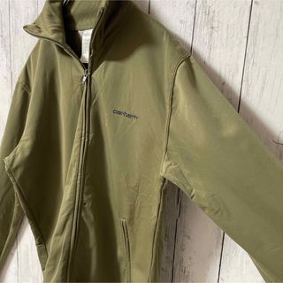 carhartt - Carhartt カーハート 刺繍ロゴ トラックジャケット カーキ