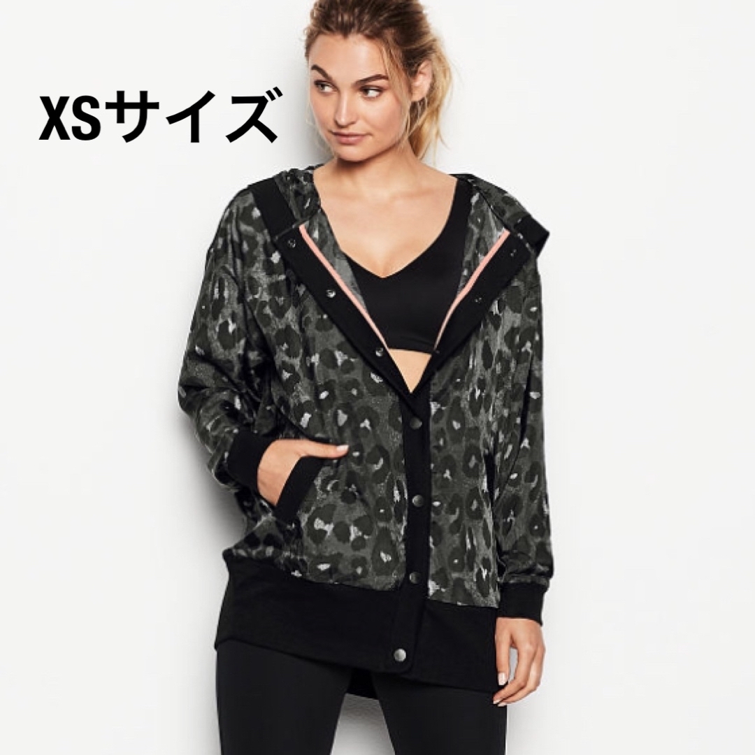 Victoria's Secret(ヴィクトリアズシークレット)の値下げ VS XSサイズ  オーバーサイズ ジャケット　新品未使用 レディースのトップス(パーカー)の商品写真