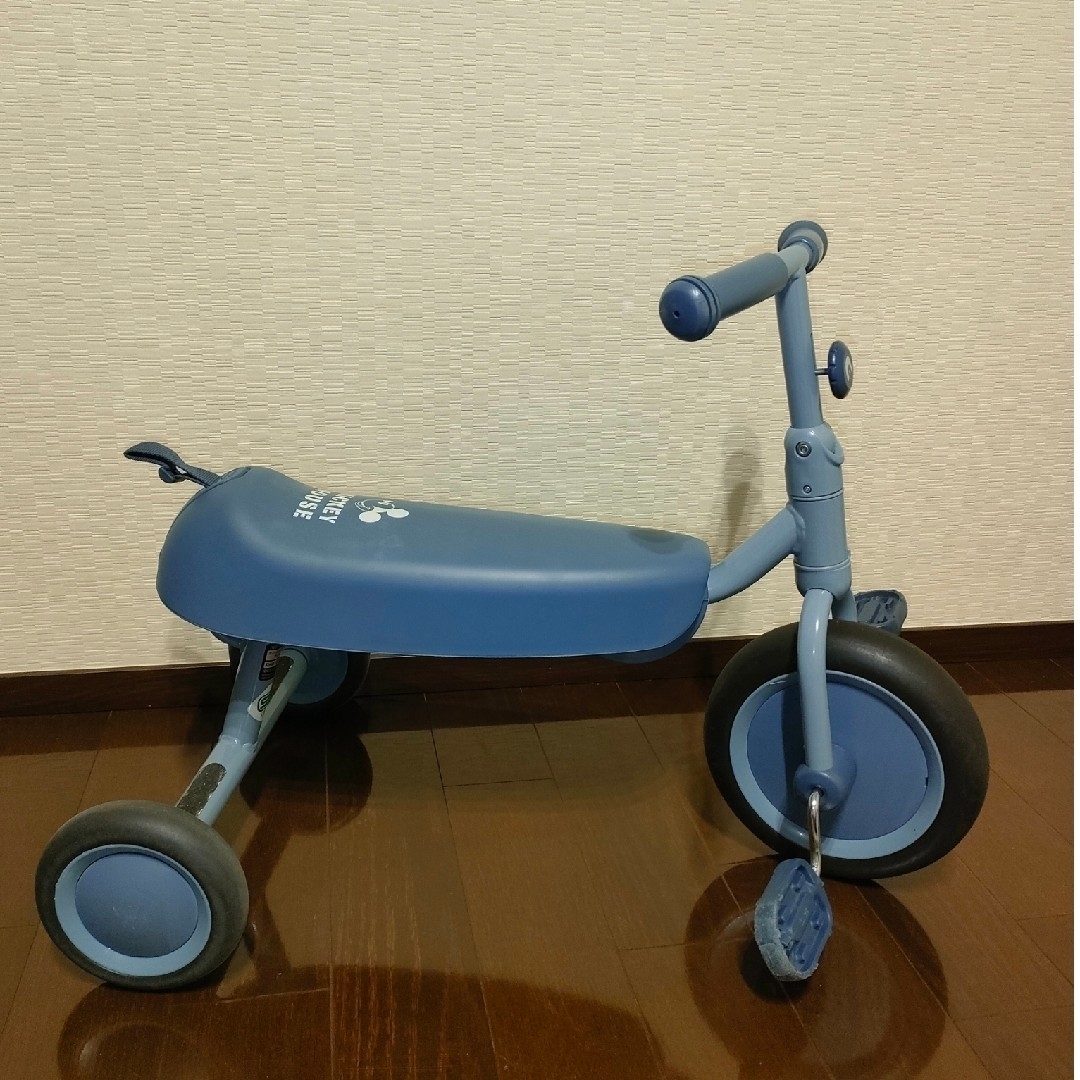 ides 三輪車 ミッキーマウス キッズ/ベビー/マタニティの外出/移動用品(三輪車)の商品写真