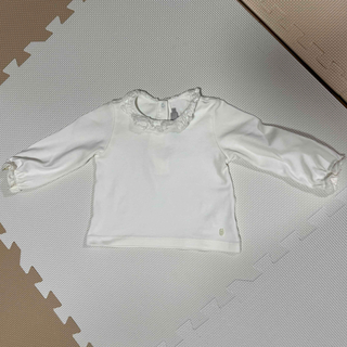 ベビーディオール(baby Dior)のbaby Dior 白色シャツ　サイズ12(シャツ/カットソー)