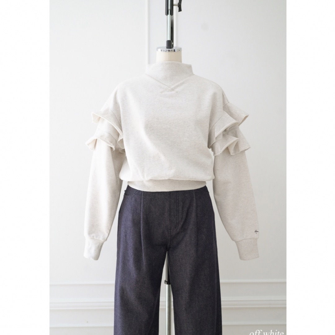 Her lip to - Ruffled Cotton-Jersey Sweatshirtの通販 by HKshop ...