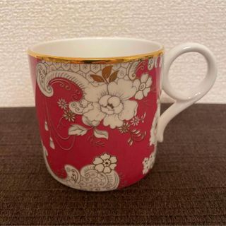 ウェッジウッド　クリスマス　オーナメント　ハート　ピンク　薔薇　陶器　バラ　新品