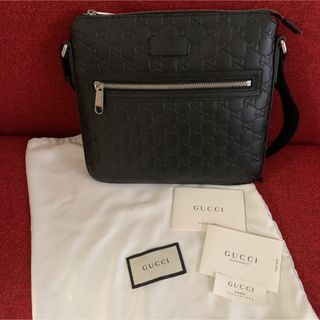 グッチ(Gucci)のGUCCI グッチ シグネチャー ショルダーバッグ　メッセンジャー　406410(ショルダーバッグ)