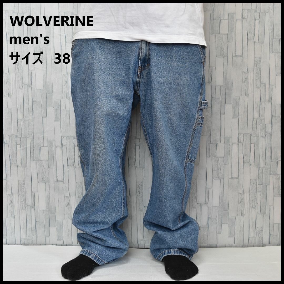 WOLVERINE   ペインターデニム WOLVERINE US古着 デニム ワイド