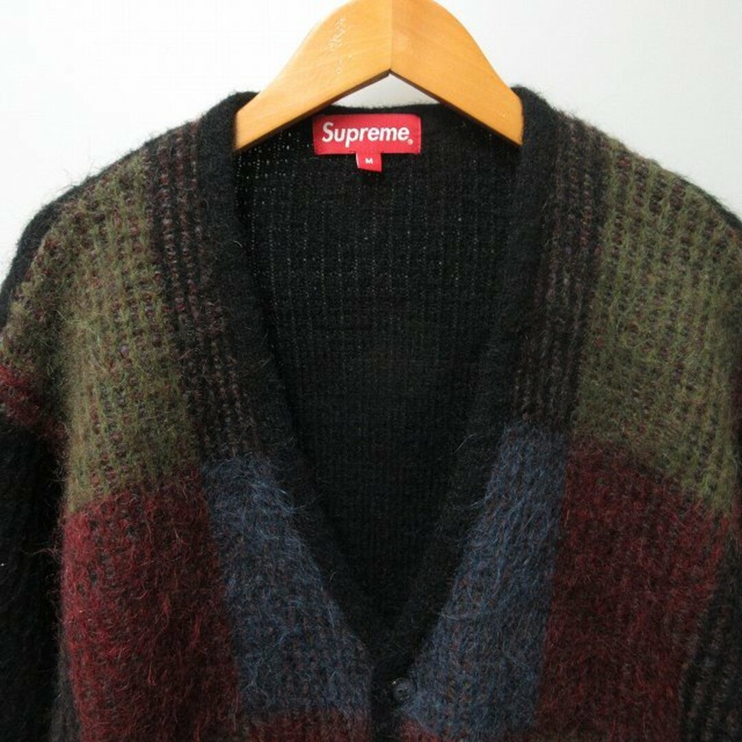 Supreme - シュプリーム SUPREME 美品 22SS モヘア カーディガン 黒 M