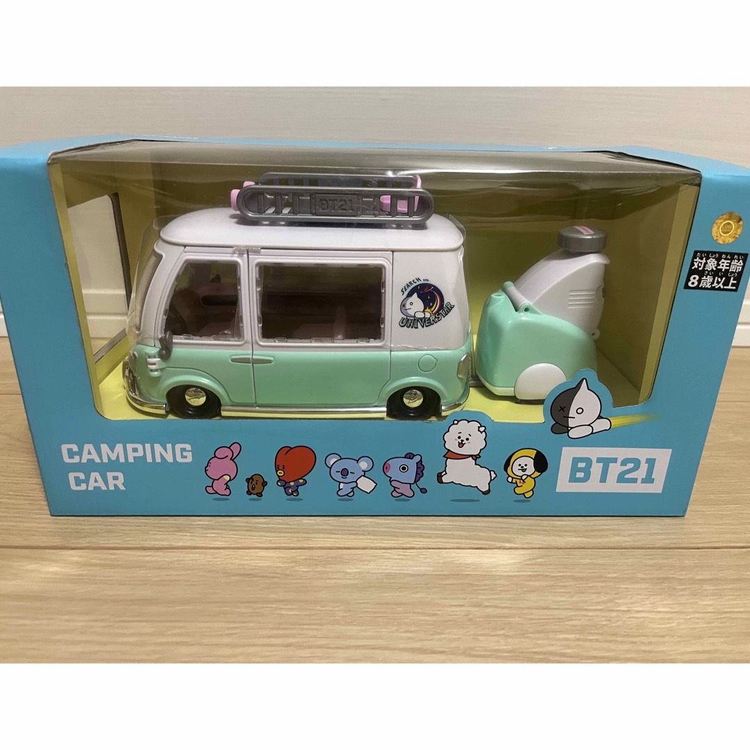 BT21(ビーティーイシビル)のBT21 キャンピングカー エンタメ/ホビーのおもちゃ/ぬいぐるみ(キャラクターグッズ)の商品写真