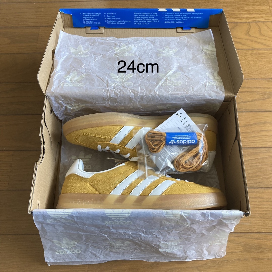 【新品・未使用】adidas GAZELLE INDOOR 24cm