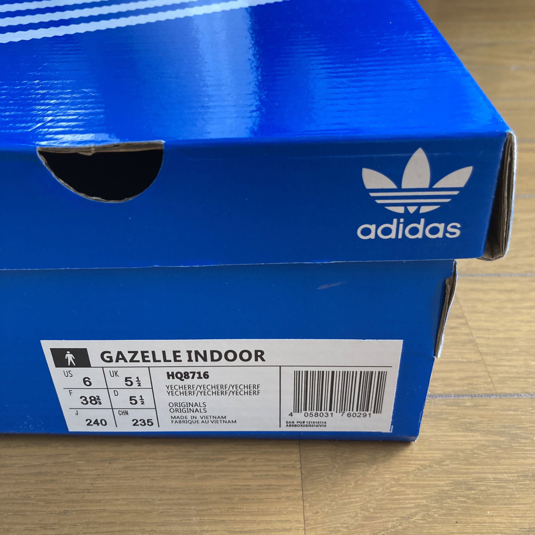 【新品・未使用】adidas GAZELLE INDOOR 24cm