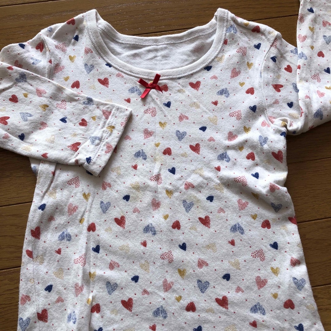 肌着　110 キッズ/ベビー/マタニティのキッズ服女の子用(90cm~)(下着)の商品写真