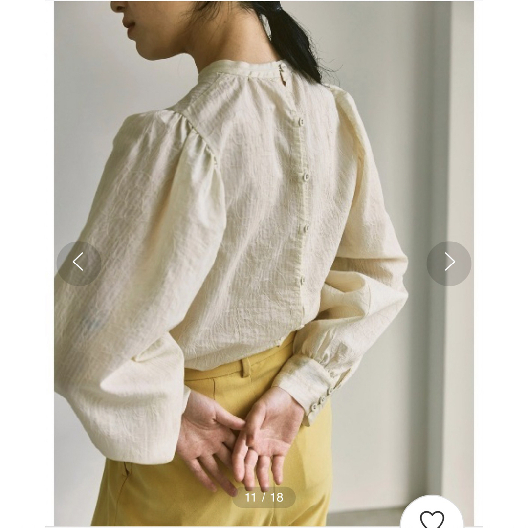 TODAYFUL(トゥデイフル)のTODAYFUL Embroidery PuffBlouse レディースのトップス(シャツ/ブラウス(長袖/七分))の商品写真