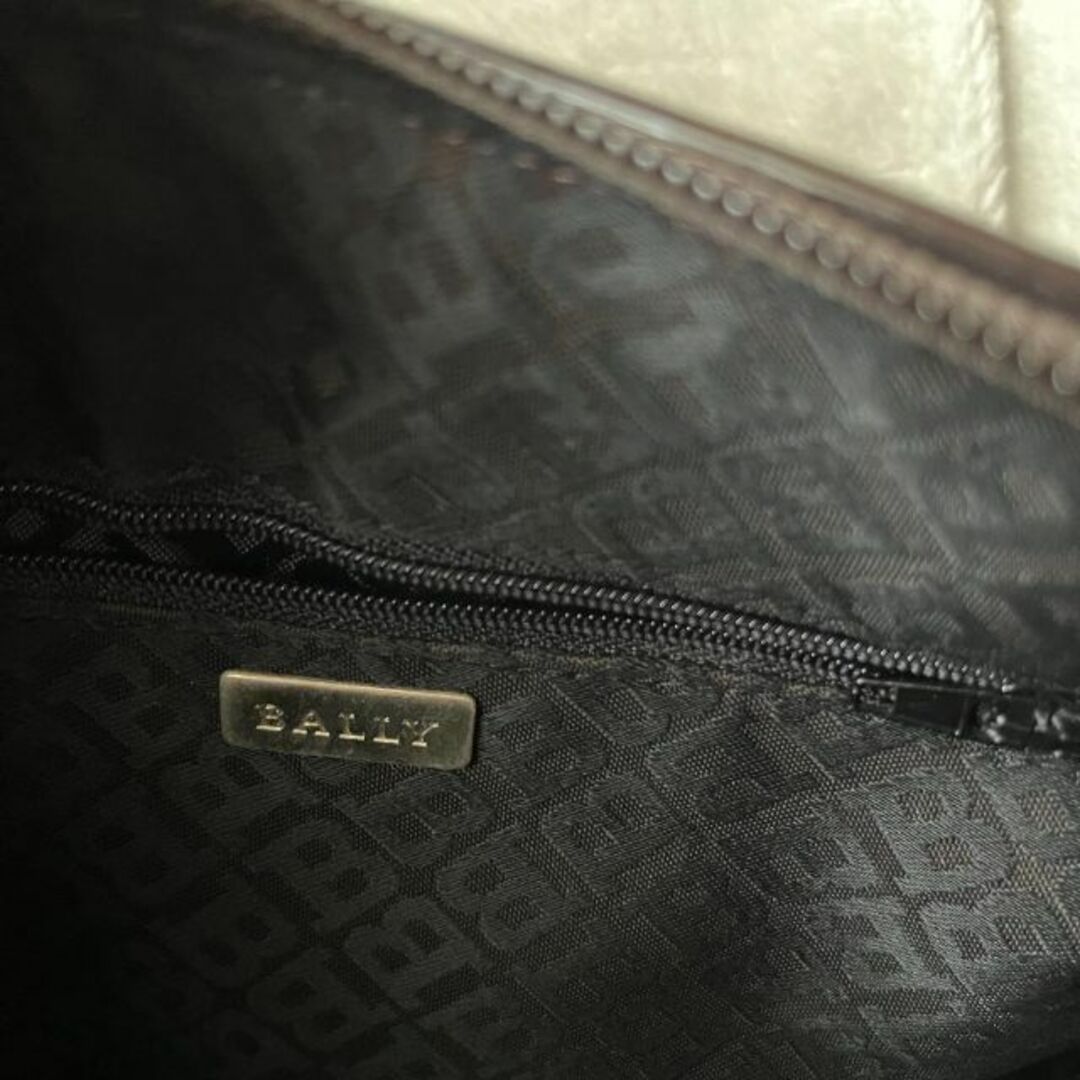 Bally - BALLY バリー ハンドバッグ キルティング ナイロン ブラックの