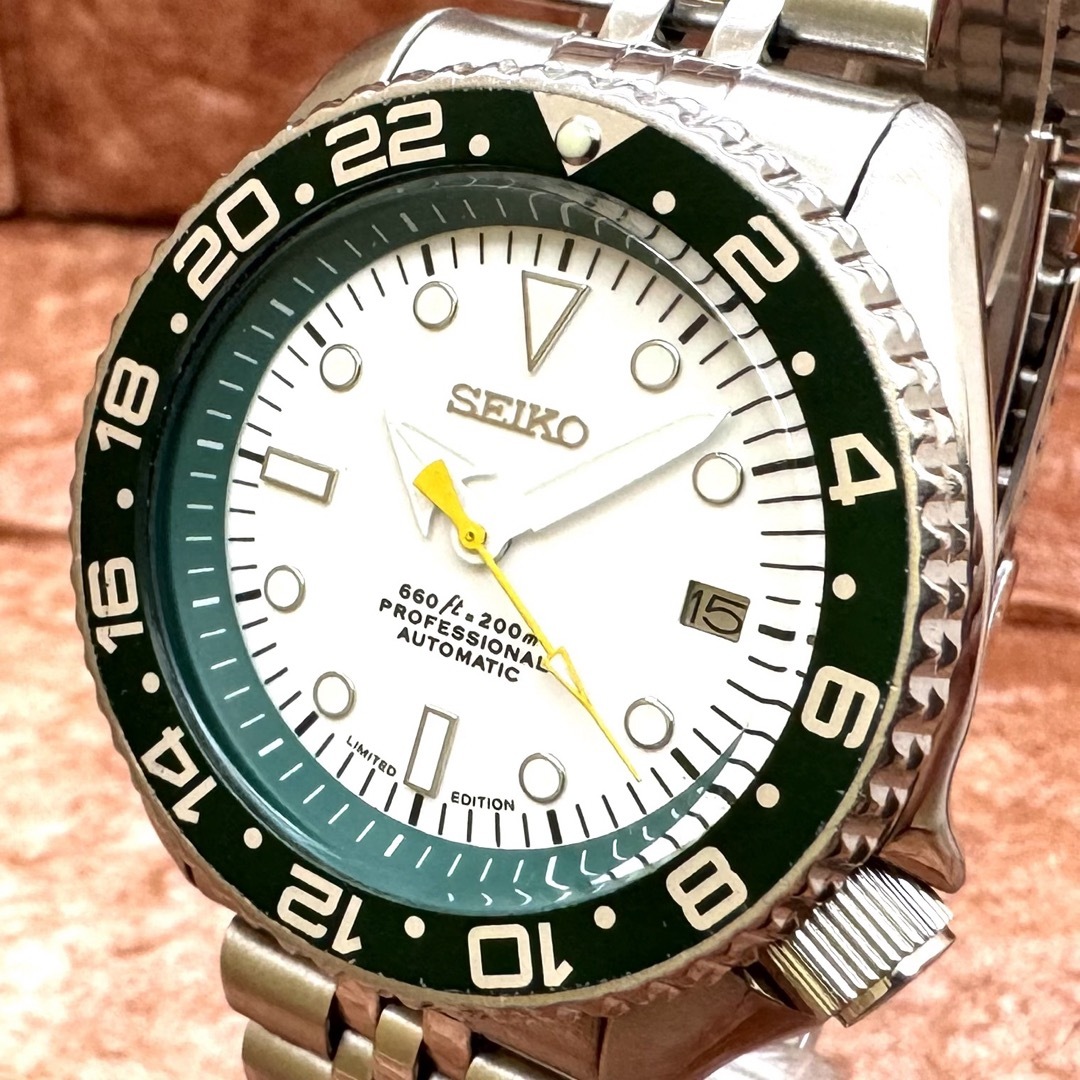 【美品】SEIKO★ダイバー★ 7002-7000★機械式自動巻き★メンズ腕時計