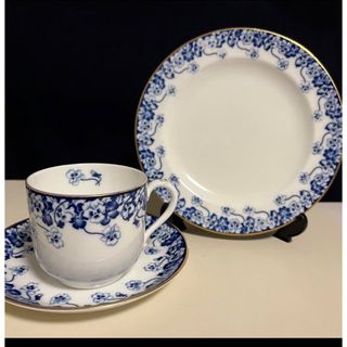 ウェッジウッド(WEDGWOOD)のウェッジウッド　アンティーク　藍染　コバルト　ブルーフラワー(食器)