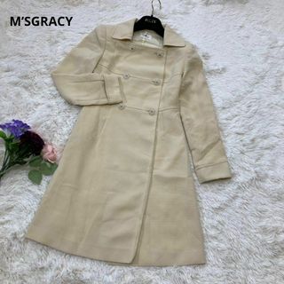 M'S GRACY - 美品 M'S GRACY エムズグレイシー トレンチコート フリル