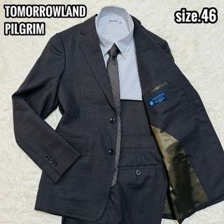 未使用品 TOMORROWLAND PILGRIM セットアップ モヘヤ混 46