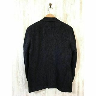 LANVIN - LANVIN ランバン テーラード シルクジャケット 黒×青の通販