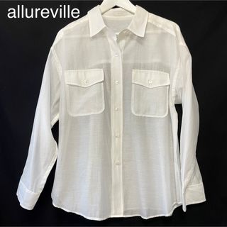 アルアバイル(allureville)の★新品★ アルアバイル allureville シアーシャツ(シャツ/ブラウス(長袖/七分))