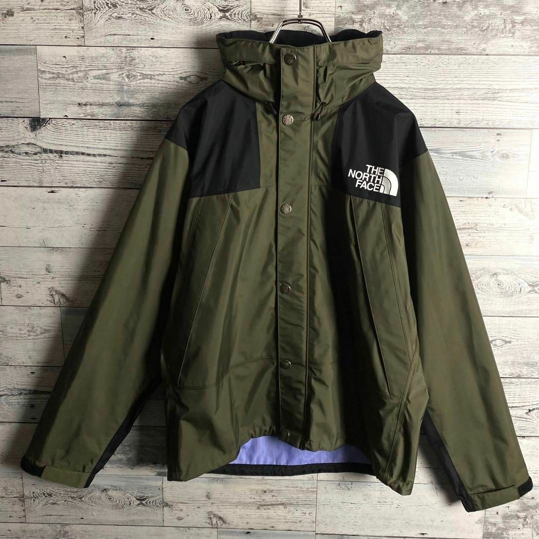 THE NORTH FACE(ザノースフェイス)の【美品　フード収納可能】ノースフェイス☆ワンポイントロゴ入りマウンテンパーカー メンズのジャケット/アウター(マウンテンパーカー)の商品写真