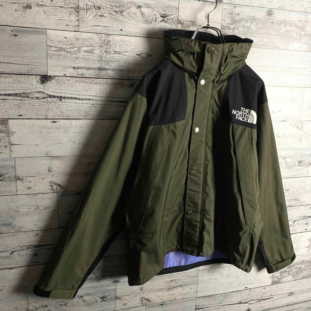 THE NORTH FACE(ザノースフェイス)の【美品　フード収納可能】ノースフェイス☆ワンポイントロゴ入りマウンテンパーカー メンズのジャケット/アウター(マウンテンパーカー)の商品写真