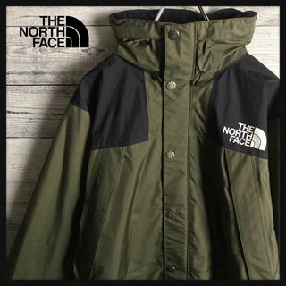 ザノースフェイス(THE NORTH FACE)の【美品　フード収納可能】ノースフェイス☆ワンポイントロゴ入りマウンテンパーカー(マウンテンパーカー)