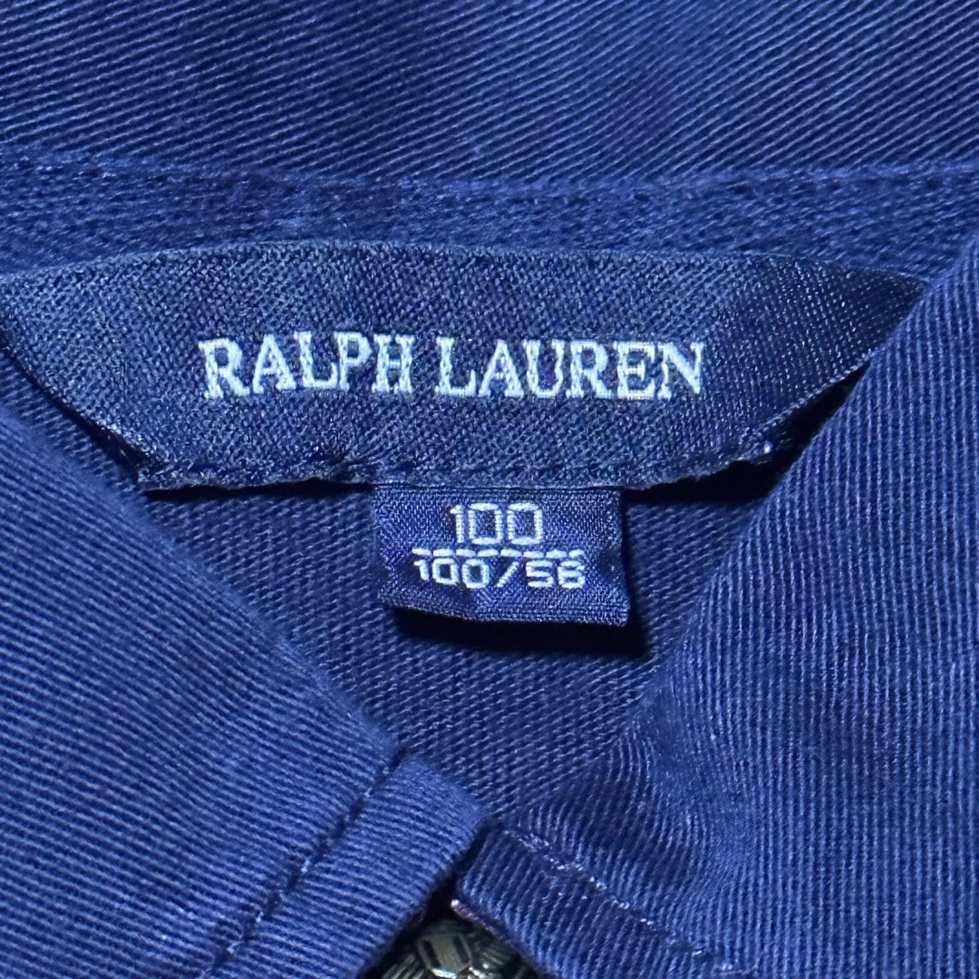 Ralph Lauren(ラルフローレン)の【美品】RALPH LAUREN トップス 刺繍 ネイビー 可愛い 100 キッズ/ベビー/マタニティのキッズ服女の子用(90cm~)(Tシャツ/カットソー)の商品写真