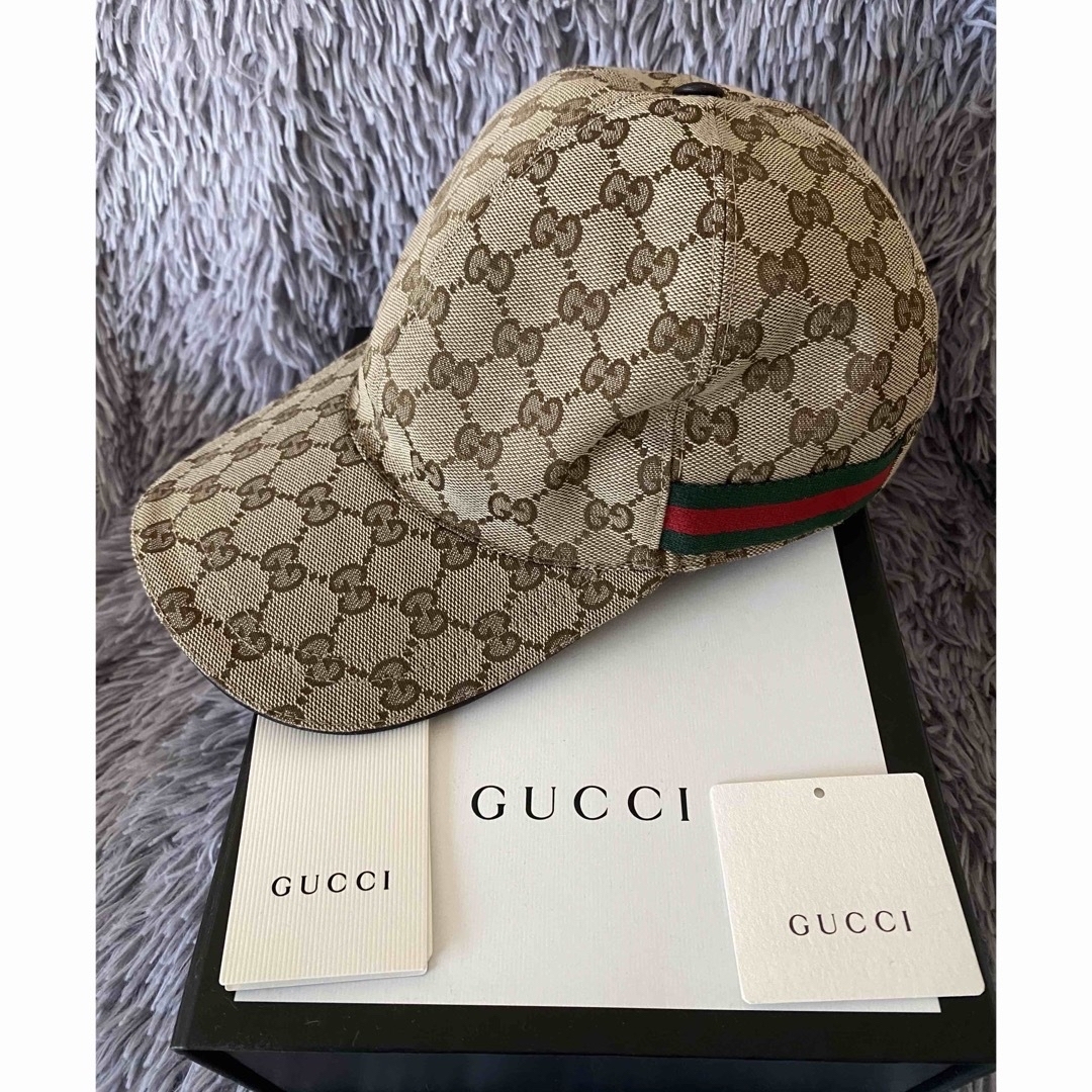 Gucci - GUCCI キャップ Mサイズ ベースボールキャップの通販 by