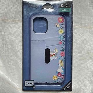 フシギノクニノアリス(ふしぎの国のアリス)の【新品】iPhone12 タフポケットケース アリス iPhoneカバー(キャラクターグッズ)