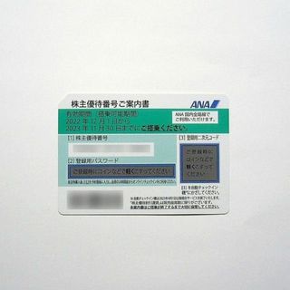 エーエヌエー(ゼンニッポンクウユ)(ANA(全日本空輸))のANA　株主優待　株主優待券 1枚(航空券)