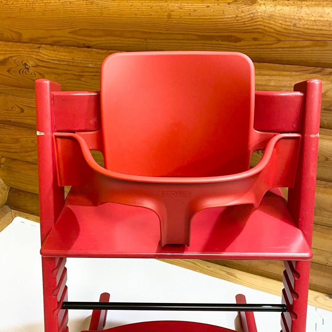 【良品】STOKKE トリップ・トラップ ベビーセット付き NO.4~