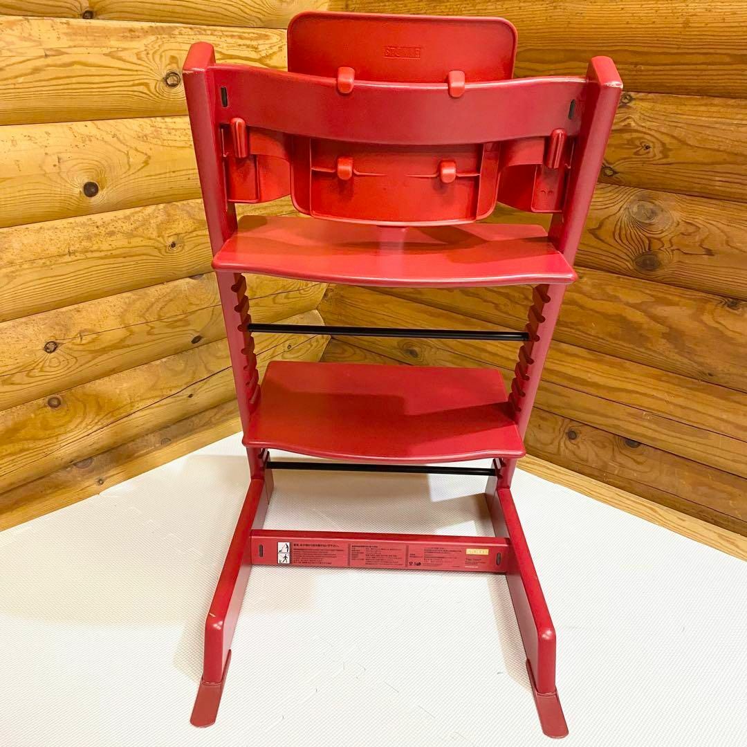 【良品】STOKKE トリップ・トラップ ベビーセット付き NO.4~