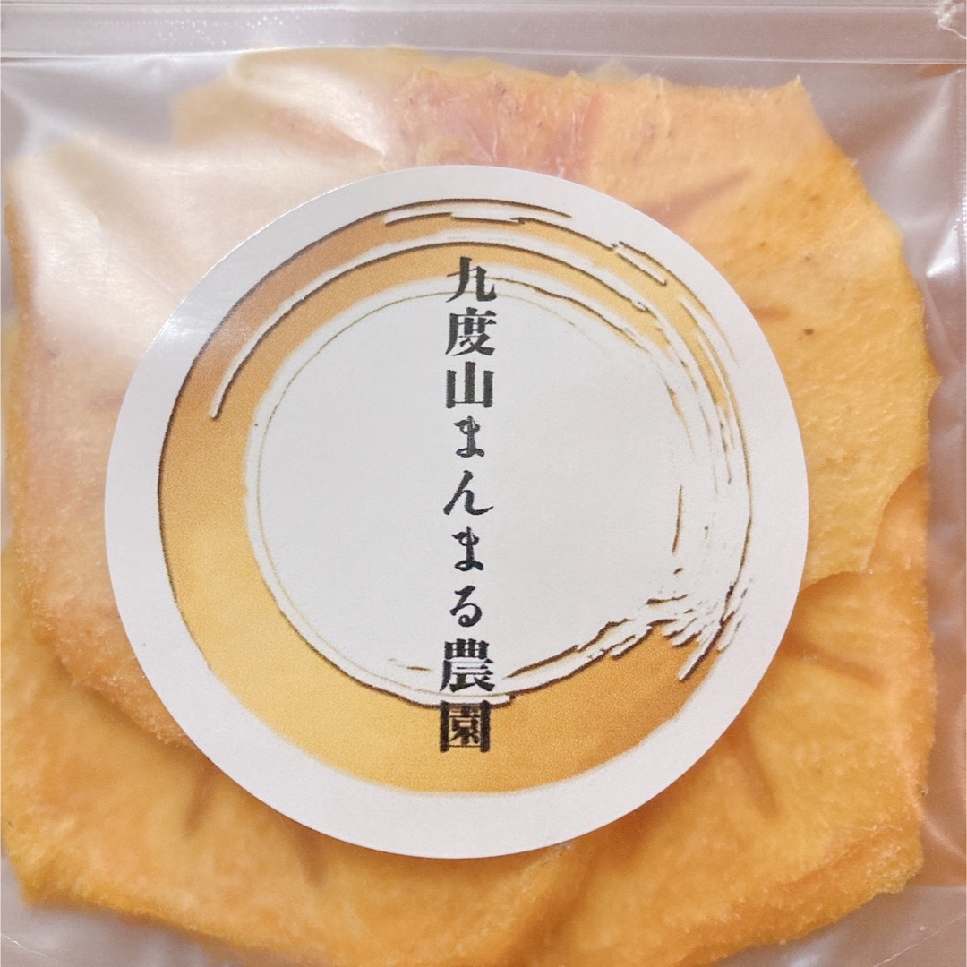 最終出品　和歌山県九度山町産　日本一のたねなし柿　3L以上　ドライフルーツ付 食品/飲料/酒の食品(フルーツ)の商品写真