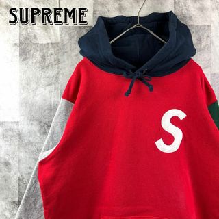 【早い者勝ち】supreme 17ss バイカラーパーカー