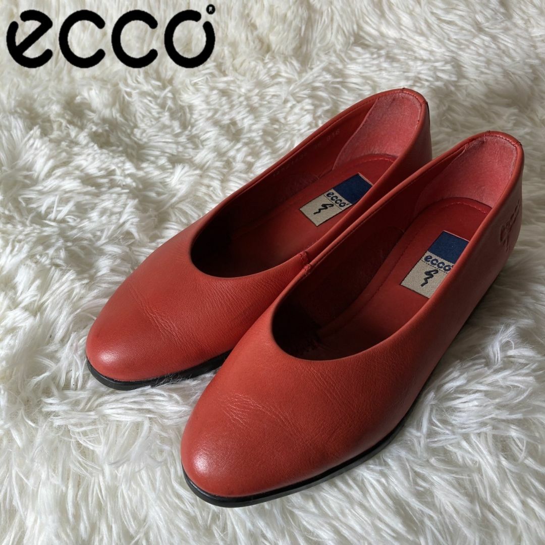 ECCO  革スリッポン　美品