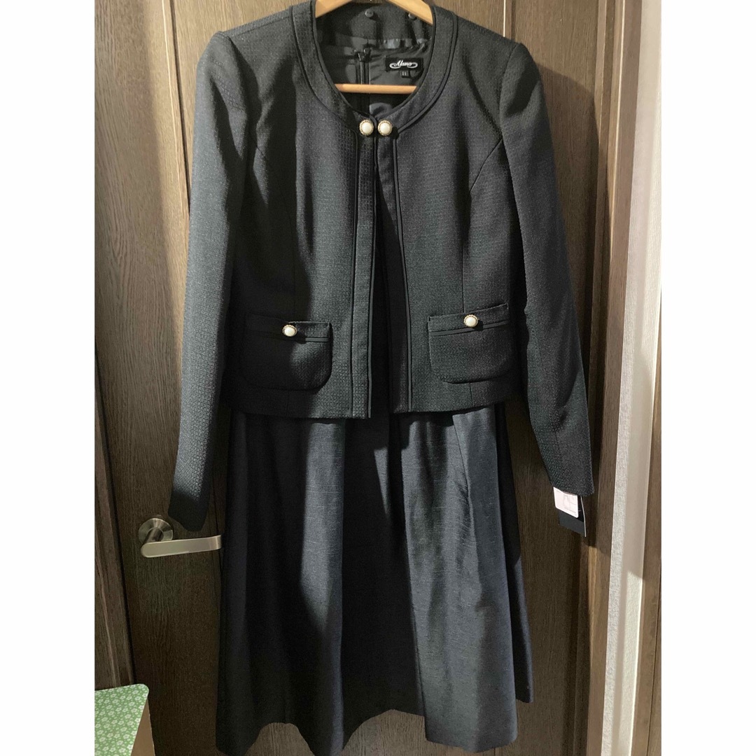 カネジュ-  ジャケット+2バリュエーションワンピース3点セット　未使用品 レディースのフォーマル/ドレス(スーツ)の商品写真