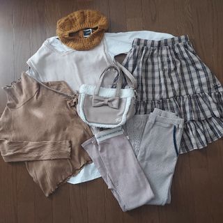 プチバトー 子供服(女の子)(ブラウン/茶色系)の通販 57点 | PETIT