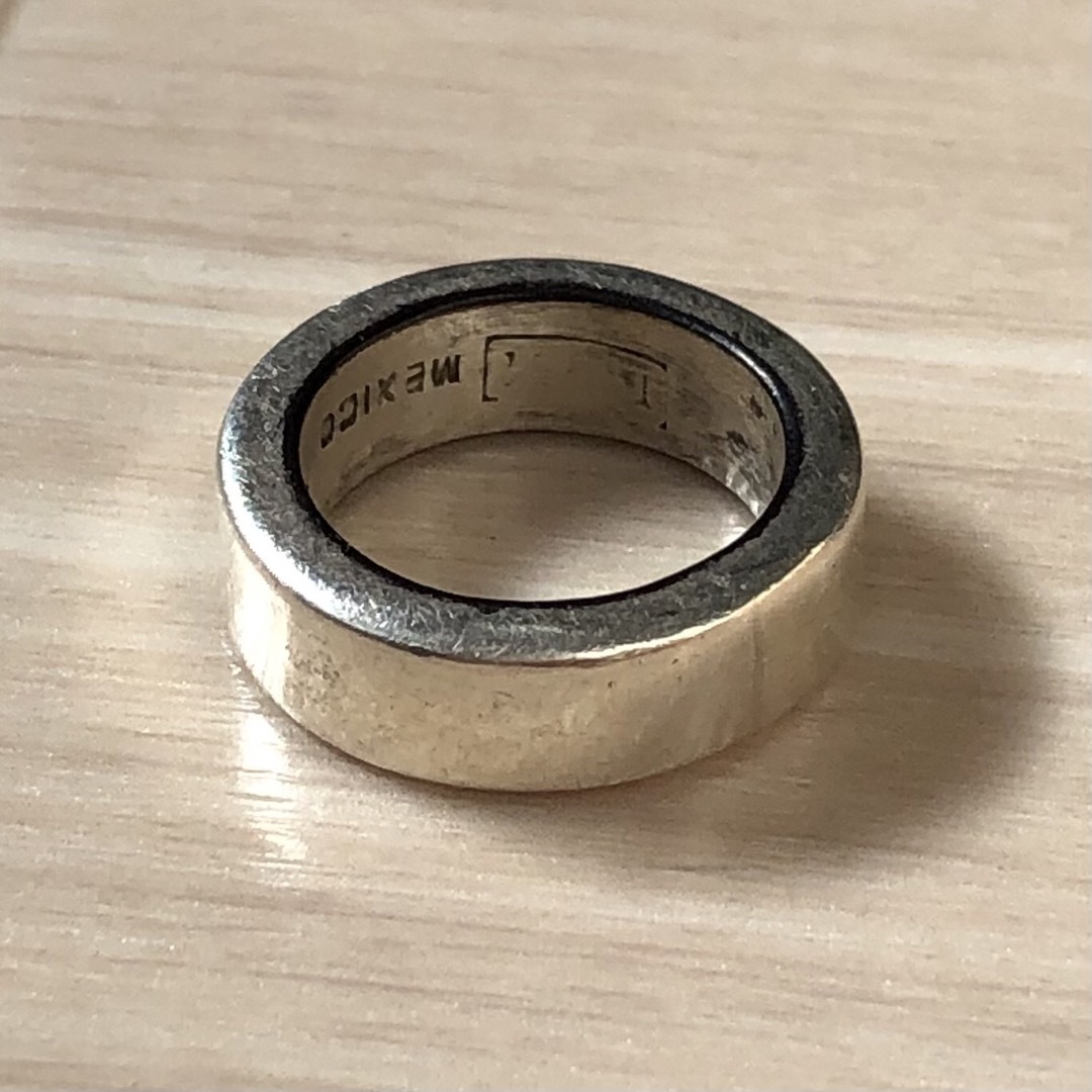 リング(指輪)Mexican jewelry silver 925 heavy ring