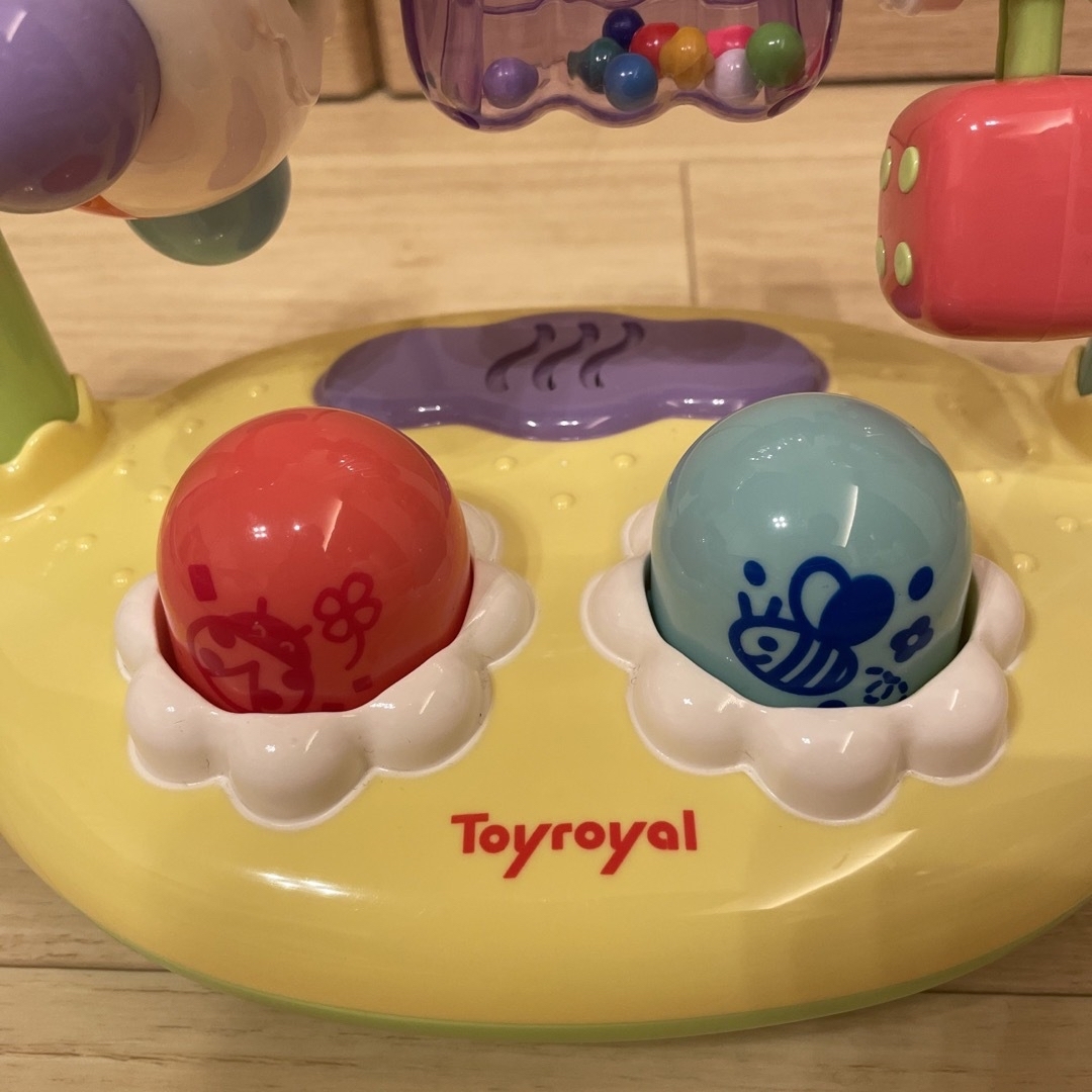 Toyroyal(トイローヤル)のtoyroyal トイローヤル　まわしてクルクルサウンド キッズ/ベビー/マタニティのおもちゃ(知育玩具)の商品写真