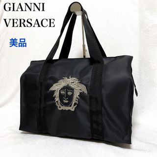 Versace ボストン バッグ メデューサ ヴェルサーチ 2way ブラック