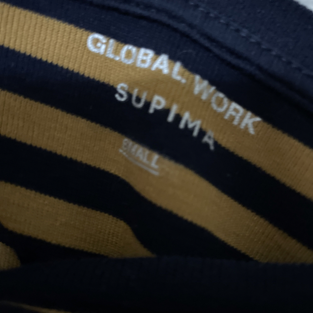 GLOBAL WORK(グローバルワーク)のグローバルワーク　ボーダーカットソー メンズのトップス(Tシャツ/カットソー(七分/長袖))の商品写真