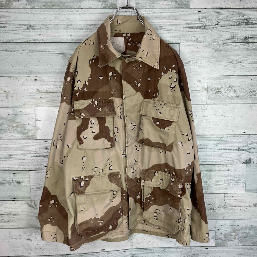MILITARY - 米軍US ARMY 80s チョコチップ デザートカモ BDUジャケット